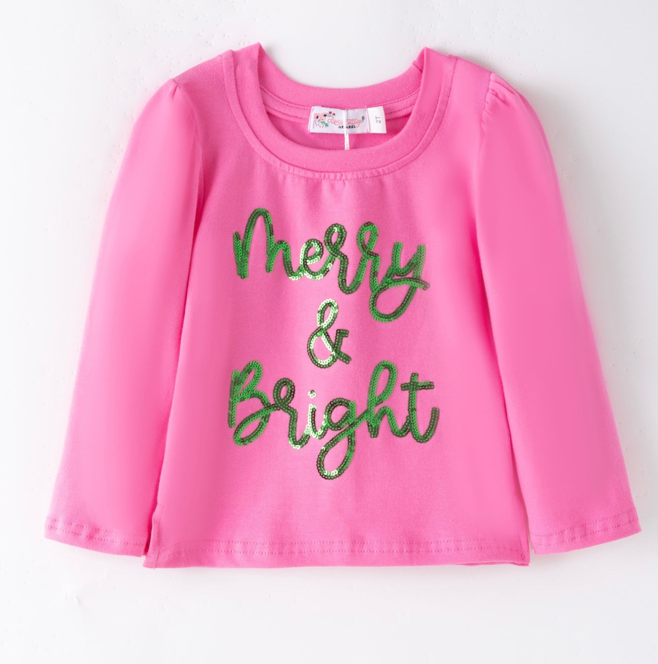 Merry & Bright Sequin Shirt