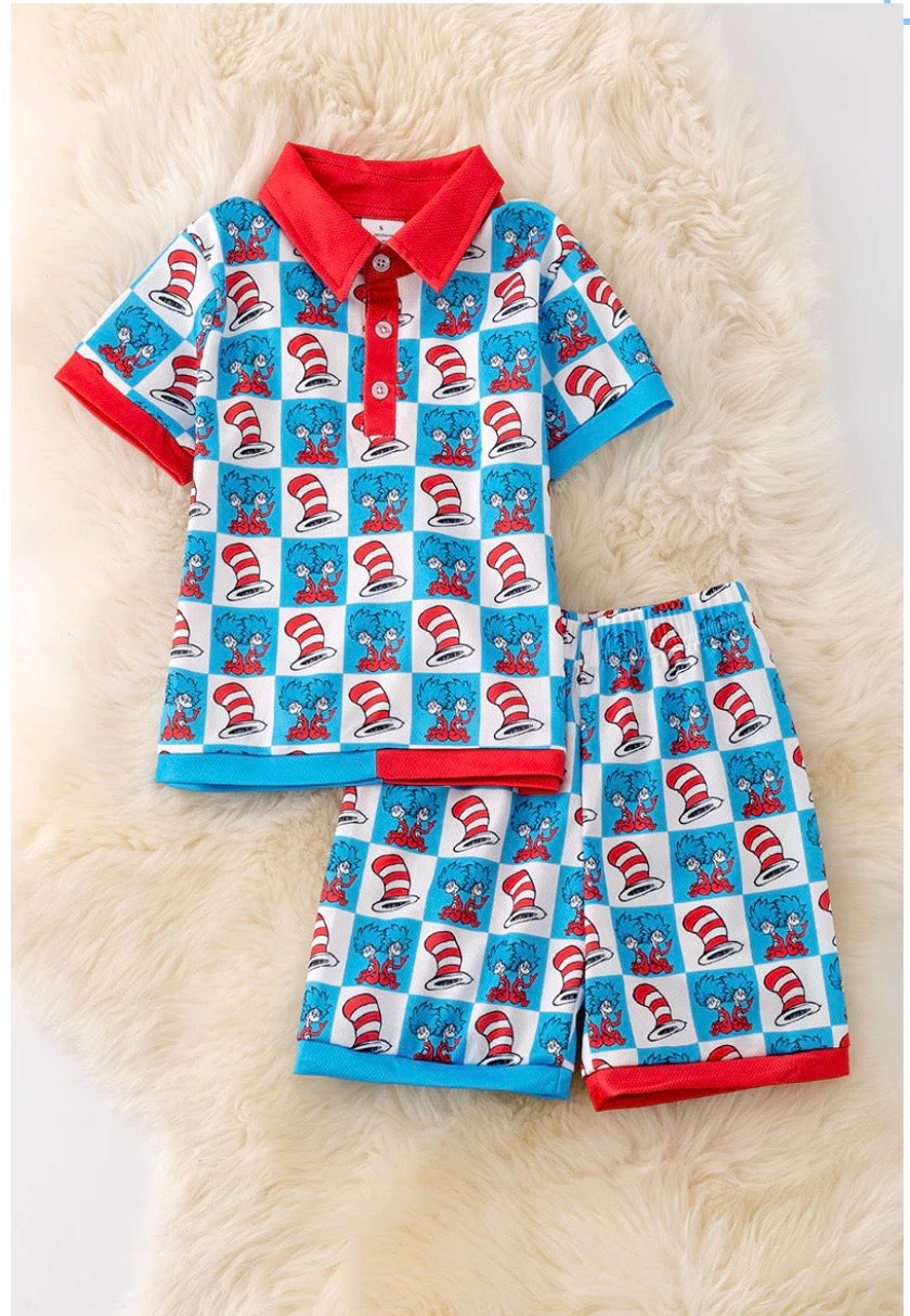 Thing 1 & 2 Short Set