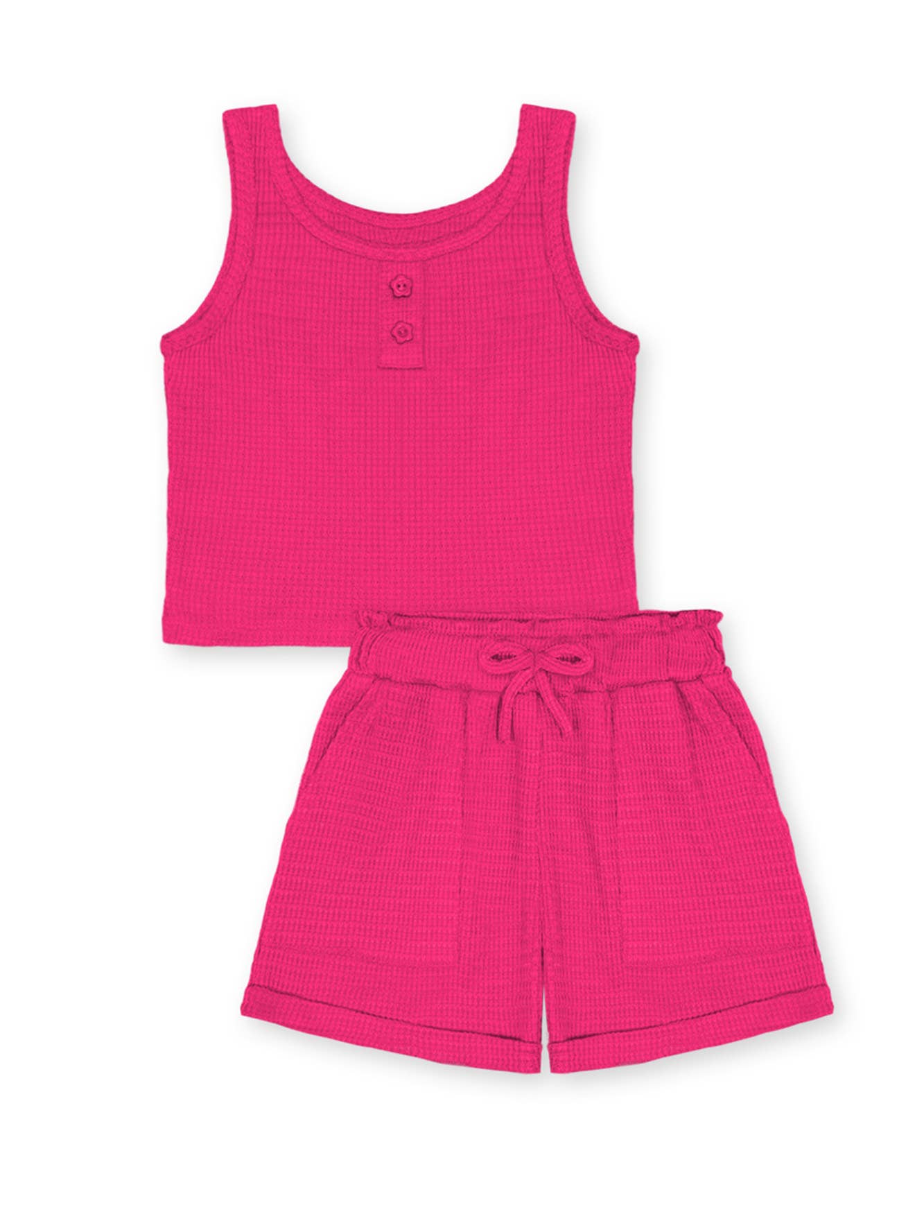 Girls 2 pc Ribbed Skirt Set