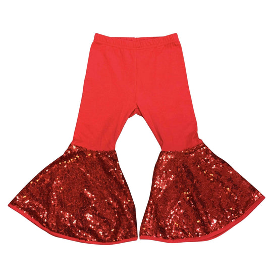Bell Bottom Sequin Pants