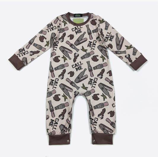 Call Me Boy Romper