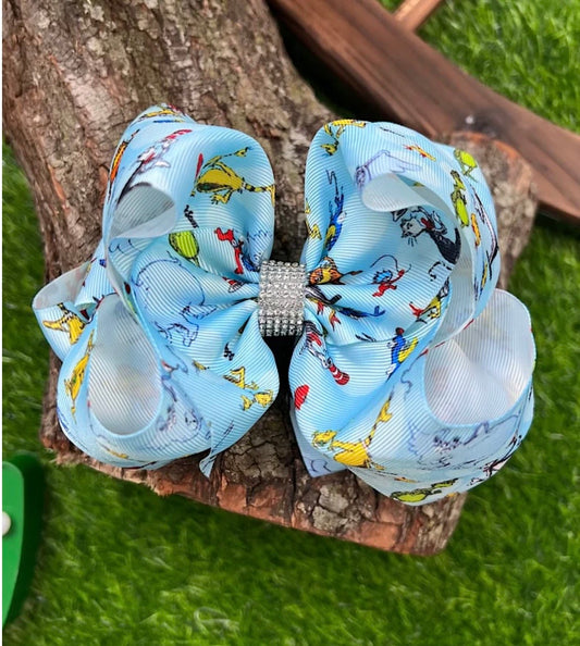 Character Day Bow Blue