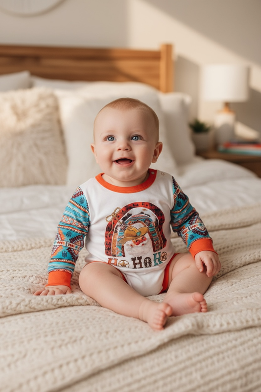 Ho HO HO Santa Romper