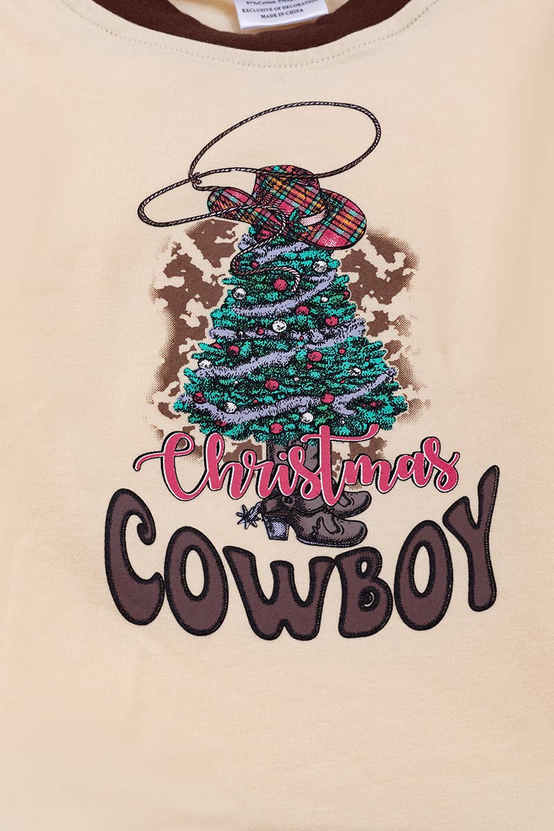 CHRISTMAS COWBOY SWEATSHIRT